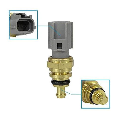 DOICOO coolant temperature sensor XS6Z-12A648-BA with gray connector and brass sensor body for Ford/Mazda vehicles.