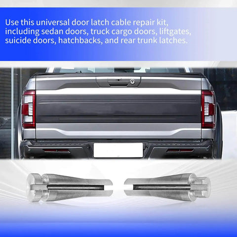 Restore reliable door latch function with this 8-piece repair kit, a direct replacement for popular F-Series trucks and SUVs.