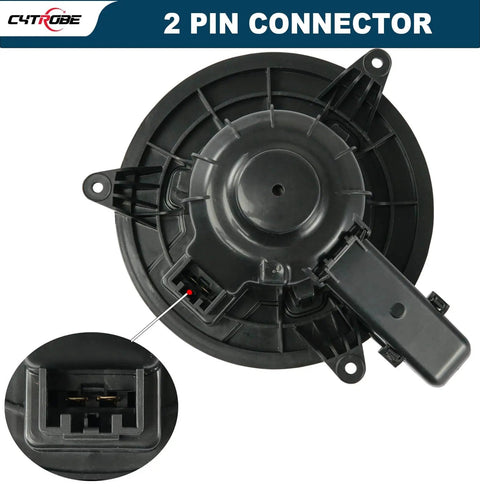 AC Blower Motor For Ford F150 Lobo Expedition And Lincoln Navigator Replacement HVAC Fan Motor with 2-pin connector