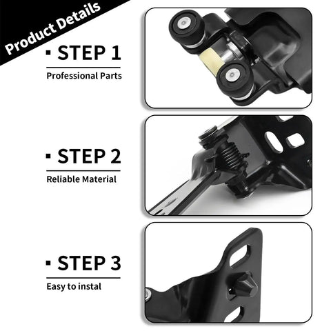 Product details for Left Driver Side Sliding Door Roller Hinge Replacement For Ford Transit Connect 2014 To 2022