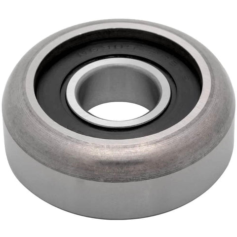 MG305-2RS-2 forklift mast guide ball bearing with double rubber seals, 2 x 3 x 1 inch size, front view close-up