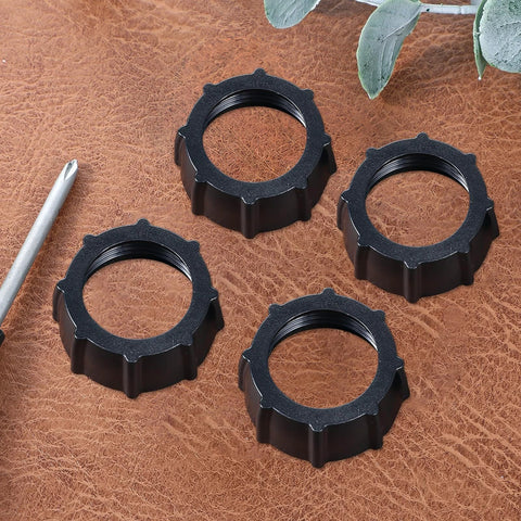 Four Pack 17mm Tightening Nuts For Car Phone Mounts Replacement Parts Ball Adapter Head Bracket Ring And Screw On Fixed Holder