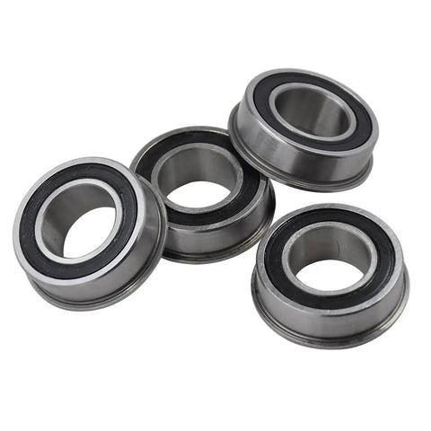 Set Of Four Flanged Ball Bearings 532009040 Compatible With John Deere AM118315 AM127304 AM35443 And Toro 110513