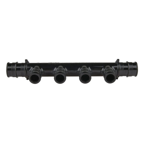 Four Outlet Open Pex A Expansion PPSU Manifold With Three Quarter Inch Trunk And One Half Inch Ports Lead Free ASTM F1960 Compatible