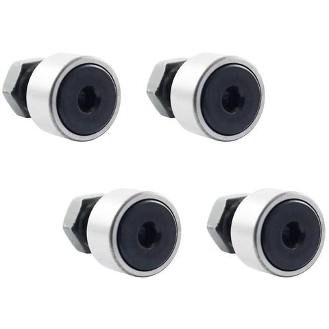 Four Pack Bolt Roller Bearing CF10 KR22 Cam Follower Guide Rail Ball Bearing Steel