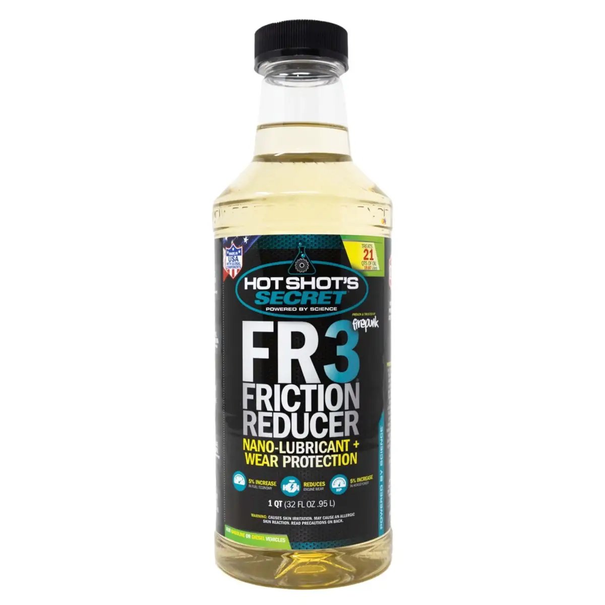 FR3 Friction Reducer Nano Lubricant With Wear Protecti...