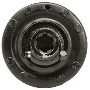 Friction Clutch Torque Limiter Fits KV Bondioli, Pavesi, Universal, Walterscheid K89 Models, front view of splined connection.