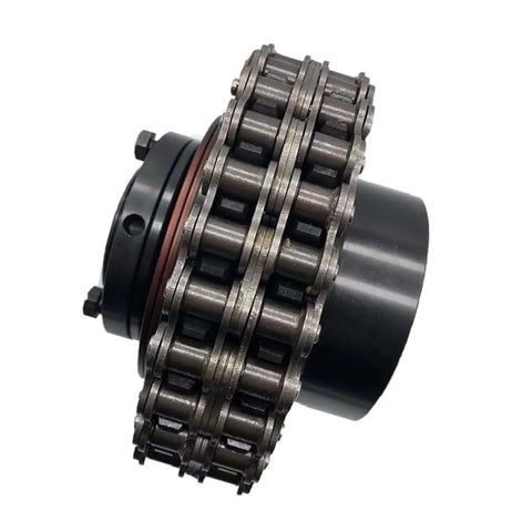 Friction-Type Torque Limiter with Chain and Sprocket Torque-Limiting Overload Protector Safety Coupling TC350(TC200) side view