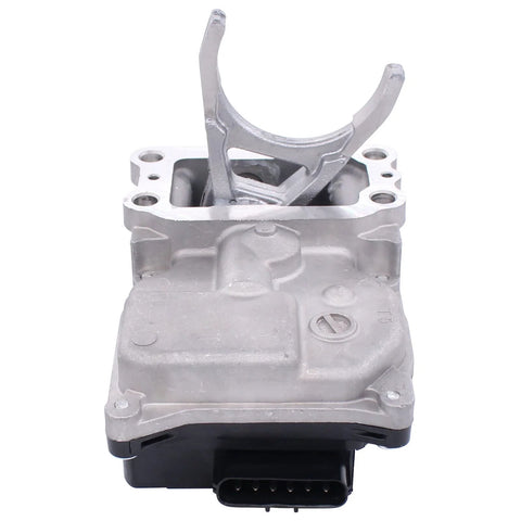 NewYall front 4WD differential vacuum actuator, silver aluminum housing with black multi-pin connector
