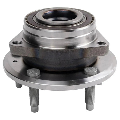 Direct Fit Front Wheel Bearing Hub Replacement 5 Lug For Chevy Malibu 2020 To 2022, Equinox 2018 To 2024, close-up view.