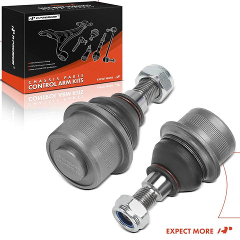 Front Lower Ball Joint Pair For Mercedes Benz E320 E350 E500 E550 S350 S430 S500 S600 SL500 SL550 SL600 CL500 CL600 CLS500 CLS550 AMG E55 E63 S55 S65 SL55 CL55 Direct Fit Premium Replacement For Smooth Steering And Precise Alignment Built Tough