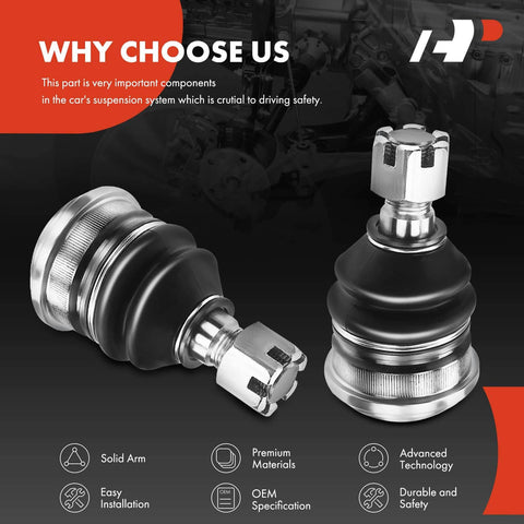 2 Pack Front Lower Ball Joints For Mercedes E250 2014-2016 E350 2010-2016 E400 Suspension Components