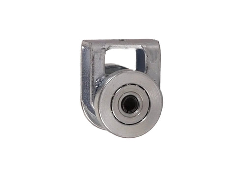 Front view of a 2 Wheel Light Duty Trolley Assembly Designed for P1000 P1001 P5000 P5001 P5500 P5501 and All 1-5/8 Inch Channels