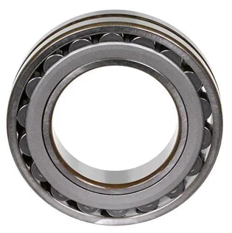 Front view of Spherical Roller Bearing Insert Set 75mm 22215LBKC3, unmounted replacement, sealed for heavy-duty use in machinery.