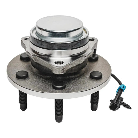 2WD Front Wheel Bearing Hub Assembly 6 Lug With ABS For Silverado 1500 Sierra 1500 Suburban 1500 Tahoe Yukon XL 1500, front view