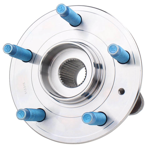 Top view of 513315 Front Wheel Bearing Hub Assembly Fits 2011 To 2015 Chevy Cruze And 2016 Cruze Limited Premium Replacement Part