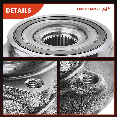 2 X Front Wheel Bearing And Hub Assembly Direct Fit For Mercedes GLE ML GL GLS SUV Models 2013 To 2019 AWD close-up