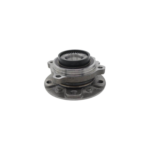 Front view of the Front Wheel Bearing And Hub Assembly For Left Or Right Front Wheel, OE Fit, Premium Quality, Vibration Free Performance