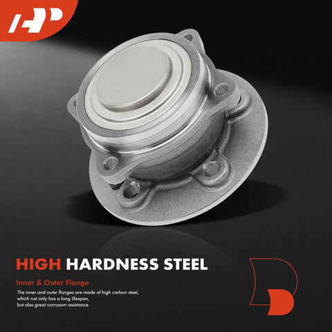 Front Wheel Bearing And Hub Assembly Pair For Mercedes GLE350 2016-2018 And ML350 2013-2015 RWD 3.5L V6 heavy-duty steel part
