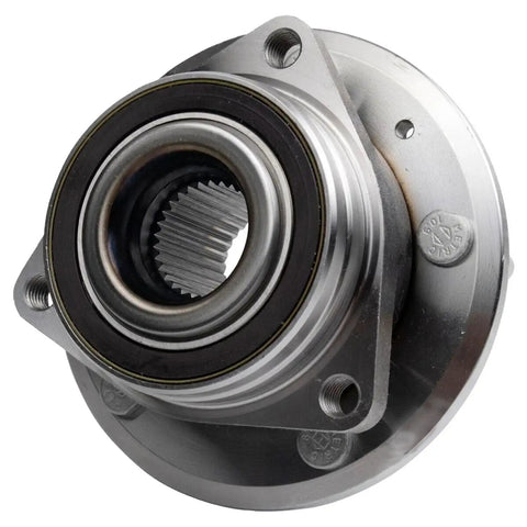 Direct Fit Front Wheel Bearing Hub Replacement 5 Lug For Chevy Malibu 2020 To 2022, Equinox 2018 To 2024, close-up view