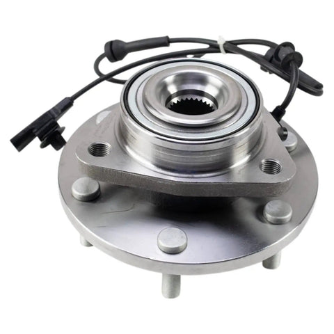 Front Wheel Bearing And Hub Assembly For 2017 Through 2023 Nissan Titan 4WD Direct Fit Replacement with ABS Tone Ring