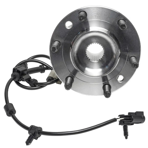Two Front Wheel Bearing Hubs Replacement Kit For 2002-2009 Chevrolet Trailblazer EXT, GMC Envoy And Envoy XL, top view