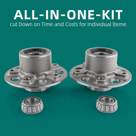 Front Wheel Bearing Kit 2 Pack Replacement For Mercedes Benz C230 C240 C280 C320 C350 CLK320 CLK350 CLK500 CLK550 SLK280 SLK300 SLK350