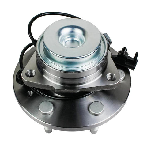 515097 Front Wheel Bearing and Hub Assembly for 2WD Chevy Silverado Tahoe Suburban GMC Sierra Cadillac Escalade, 6 Lug with ABS