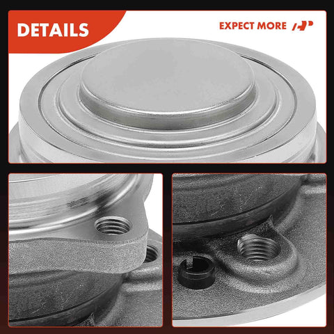 Close-up of heavy-duty front wheel bearing and hub assembly for Mercedes GLE350 2016-2018 and ML350 2013-2015 RWD 3.5L V6