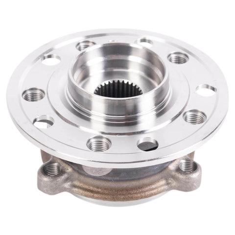 Front Wheel Bearing and Hub Assembly Set 2 Piece Compatible with Mercedes Benz C300 4Matic GLC300 E300 E450 2015-2021