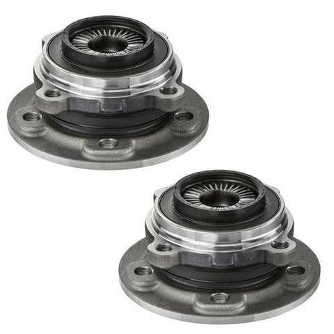 Pair Front Wheel Hub And Bearing Assemblies For 2017 To 2019 BMW I8 X1 X2 Mini Cooper Replacement, Smooth Quiet Operation.