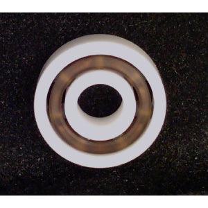 Full Ceramic 608 Skateboard Bearing: Si3N4 Balls, Nylon Cage 8x22x7 - VXB Ball Bearings