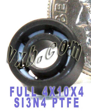 Full Ceramic Ball Bearing Si3N4 4x10x4 - VXB Ball Bearings