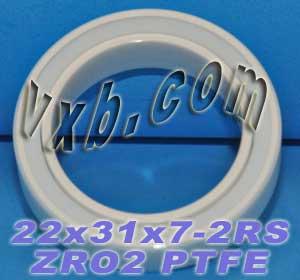 Full Ceramic Sealed Bearing 22x31x7 ZrO2 - VXB Ball Bearings