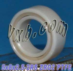 Full Ceramic Sealed Bearing 5x8x2.5 ZrO2 Miniature - VXB Ball Bearings