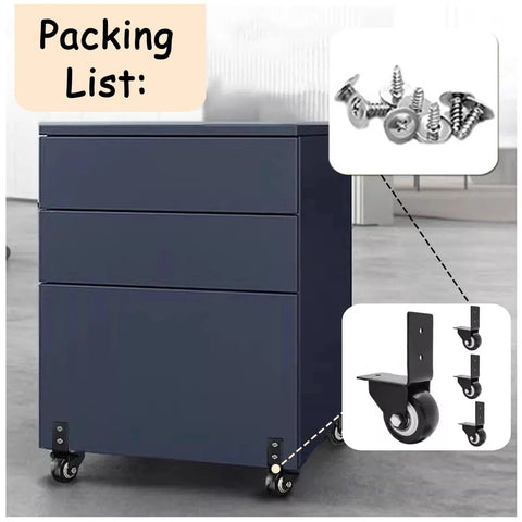 Four Pack Side Mount Caster Wheels With L Shaped Brackets 40mm Diameter PU Rubber Silent Castors Heavy Duty Furniture Movers