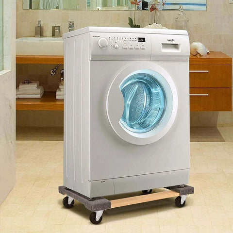 Washing machine on ✝️ Furniture Dolly Cart with 4 Wheels Pack of 2, 30” x 18” Moving Dolly Heavy Duty Mover with Carpet End