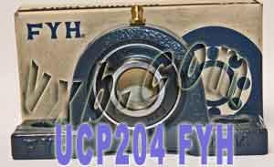 FYH Bearing 20mm UCP204 Pillow Block Mounted Bearings - VXB Ball Bearings