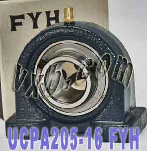 FYH Bearing UCPA205-16 1 Pillow Block Mounted Bearings - VXB Ball Bearings