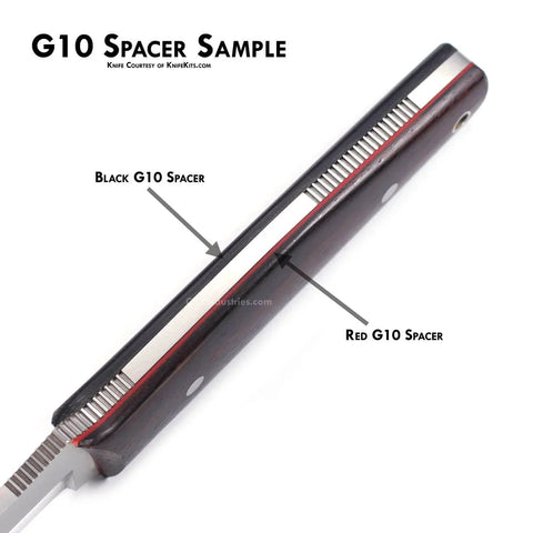 Knife Handle Spacer Sheet G10 3 X 12 Inches Thickness.060 Hunter Orange For Knife Making Handles Bolsters And Guards Precise Size