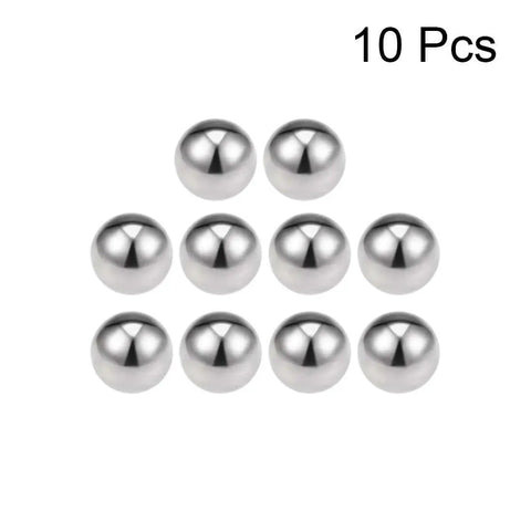 G100 Precision 5/16 Inch Stainless Steel Bearing Balls Pack Of 10, 304 stainless, smooth surface, corrosion resistant for precision machinery