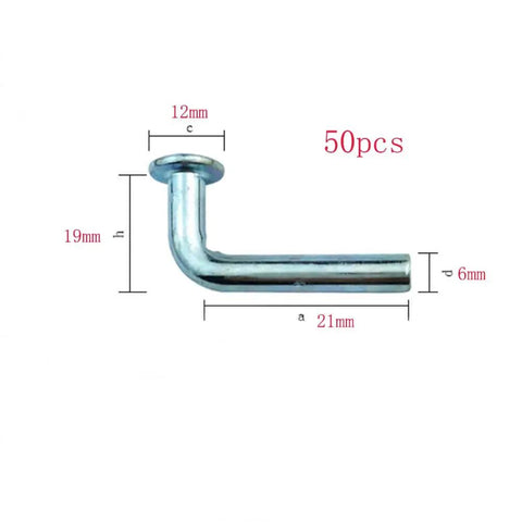 Heavy Duty J Bolt Safety Pins For Pallet Racks And Shelving Systems Lokatall 50 Pack Universal Drop Pins, galvanized steel