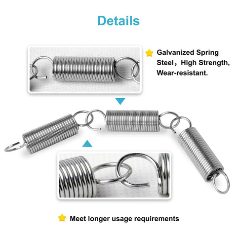 Close-up of galvanized spring steel for 99-Pack Utility Cart, showcasing high strength and wear-resistance for extended use.