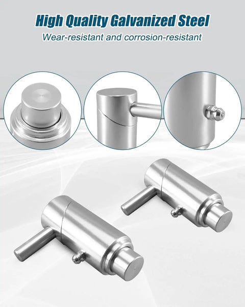 Spring Loaded Twist Lock Plunger Pin Two Pack Three Quarter Inch For Cam Lock Wrecker Wheel Lift Tow Truck Farm Equipment
