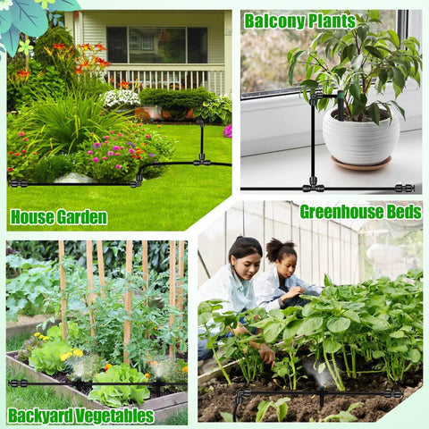 20 Pack One Quarter Inch End Plugs For Quick Connect Fittings used in gardens, balconies, greenhouses, and vegetable beds