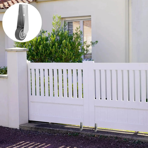Gate Caster Wheels Replacement For Doors And Furniture Sinking Bottom Pulley Directional Wheel on garden gate