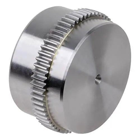 Beefy 1015G Gear Coupling With Rough Bore Flex Hub For Free Articulation And Wear Reduction Triple Crowned Teeth Rexnord Falk Lifelign 1203217 Durable metal gear coupling.
