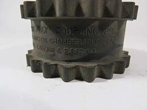 6JE Sleeve Pro Grade Tool Cover for Precision Gear by T.B. Woods, durable construction, front view of gear sleeve cover