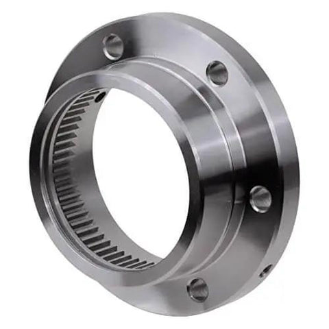 Front view of Lifelign Gear Coupling Exposed Bolts Sleeve For 1035G20 0744995 One Wrench Tightening With Reduced Head Cap Screws And Non Turning Locknut