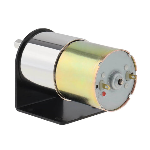 ✝️ Gear Motor 0.24 in x 0.55 in Shaft Size 1-Pack 12V Motor 100Rpm High with strong housing for rotary equipment